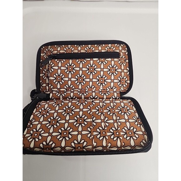 Vintage Vera Bradley "Caffe Latte" Brown Paisley Wallet - Retired 2008 - Picture 8 of 12